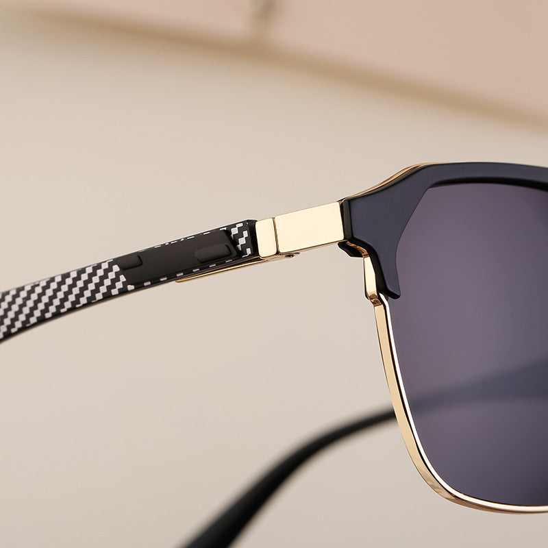 European and American Fashion Cat Eye Sunglasses for Men, Unique High-End Feel, Men's Driving Glasses Wholesale shades