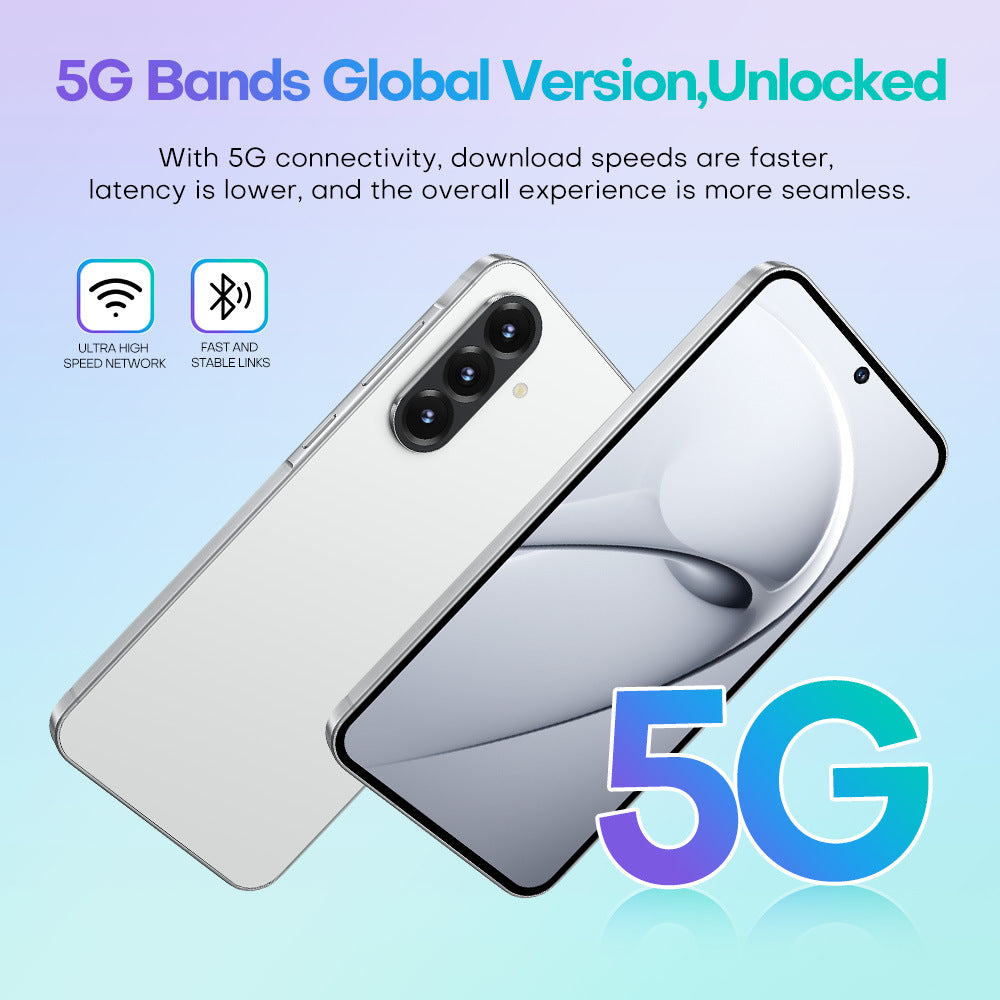 A56New Smart5G Mobile Phone7.3incell Notch Screen16+1TB Wholesale Source Factory