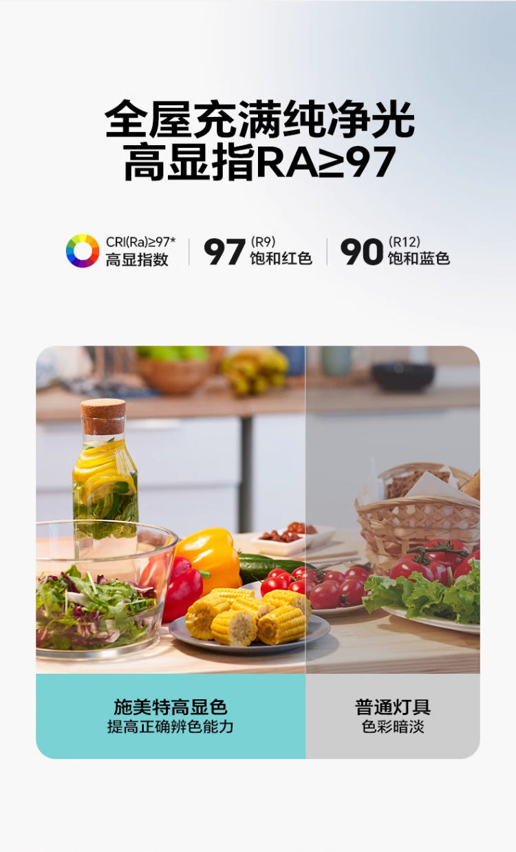 Bedroom Dining Room Invisible Ceiling Fan Light Living Room with Fan Integrated Light Tmall Smart Ultra-thin Ceiling Fan Light Simple