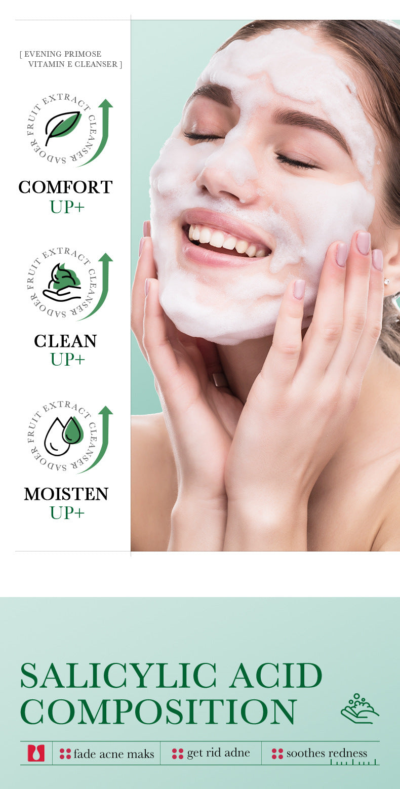 Salicylic Acid Facial Cleanser100g BIOAOUA Deep Cleansing Moisturizing Facial Cleanser  Wholesale