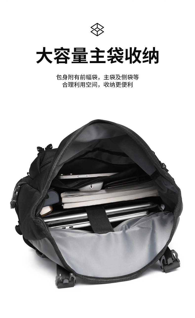 OZUKO Casual Backpack Backpack School Bag Large Capacity Waterproof Computer Bag Unisex Travel Commuting Bag