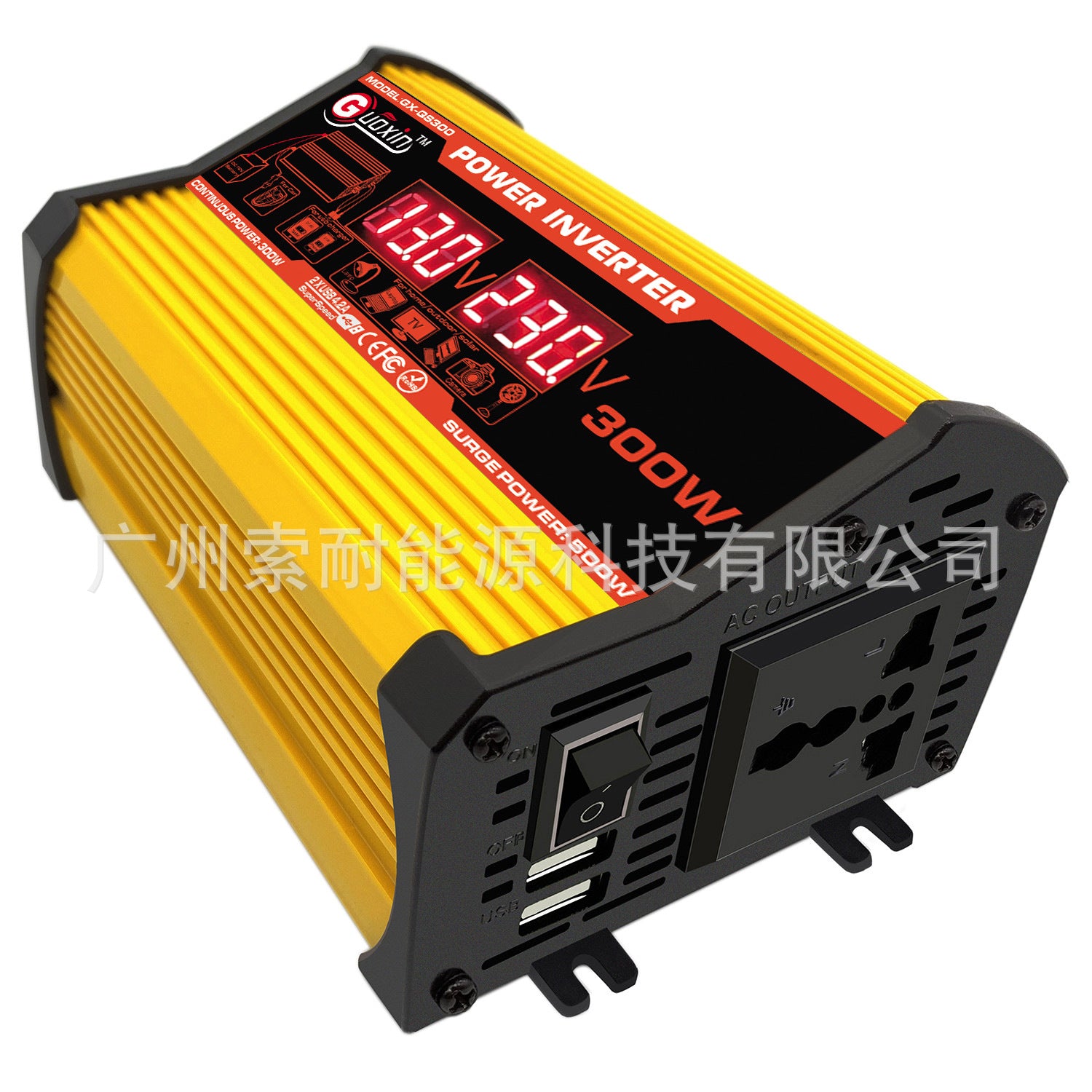 Factory undertakes customization ID Custom Design and Production Processed Bestselling Car Inverter12V Turn110V220V