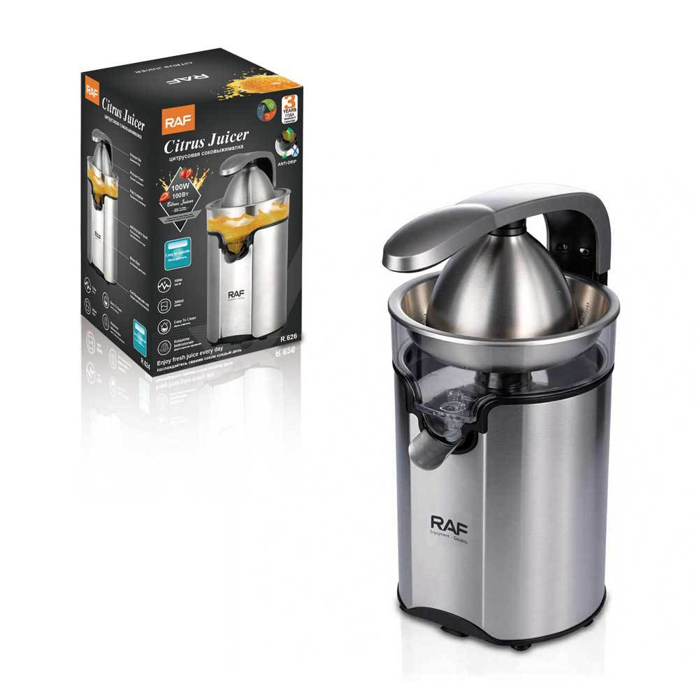 RAF European Standard Freshly Squeezed Pure Fruit Orange Juice Machine Fully Automatic Household Separator Freshly Squeezed Electric Orange Juice Machine