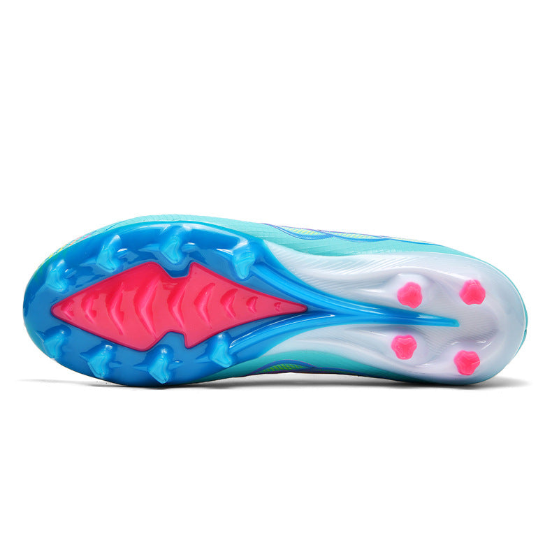 Football Shoes Long Spikes New Xiyin Grass Artificial Turf Youth Student Competition Training Shoes