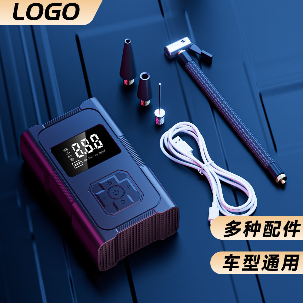 Car Wireless Air Pump Car Portable Car Air Pump Electric Car Tire High Pressure Tire Pump Treasure