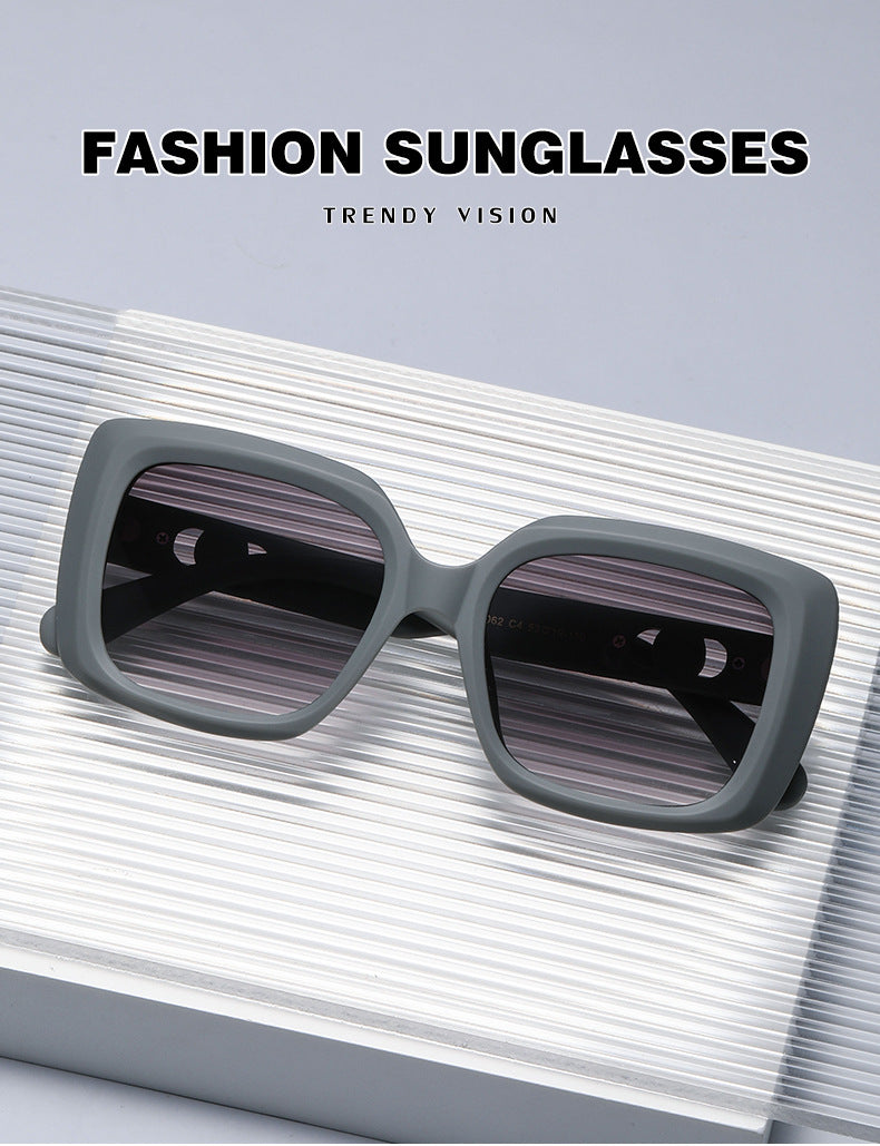 2025New European and American Fashion Square Frame Sunglasses for Women High-end Sunglasses Wholesale sunglasses