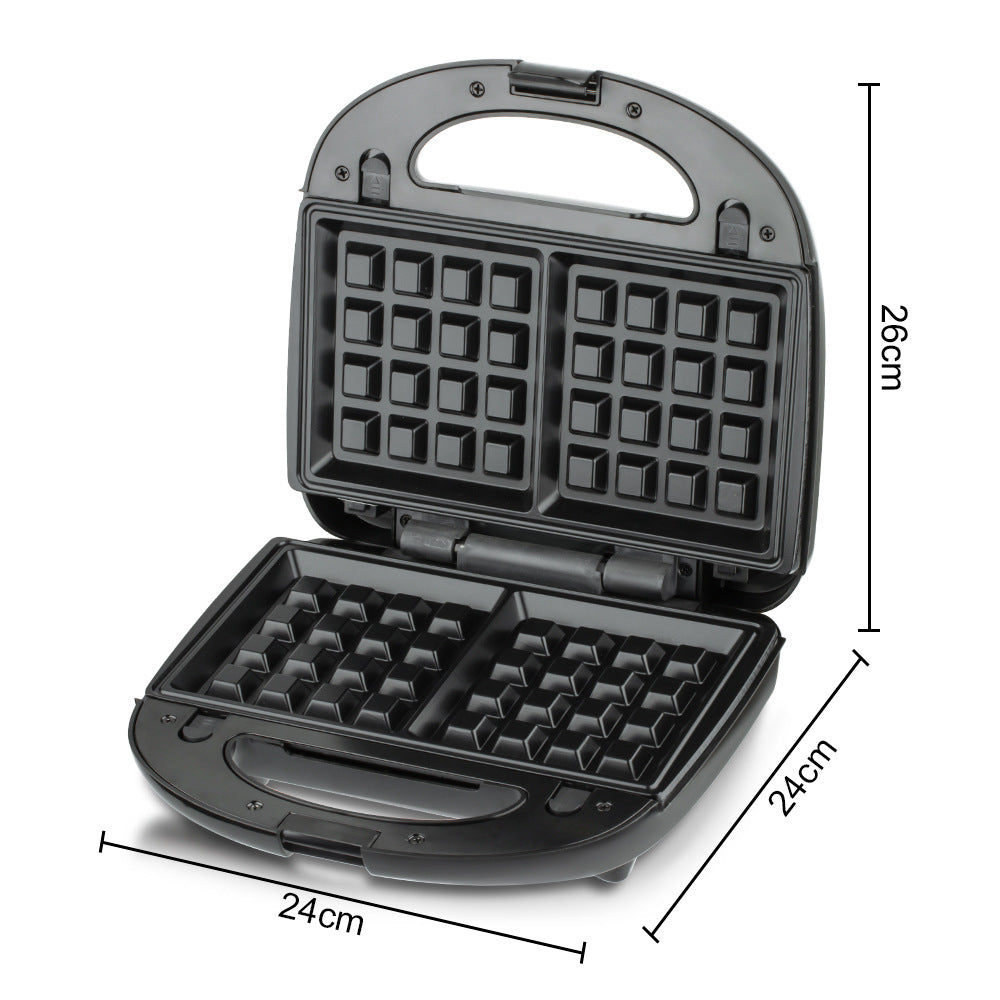 RAF European Standard 5-in-1 Sandwich Maker Breakfast Machine Double-Sided Heating Multifunctional Toaster Waffle Maker