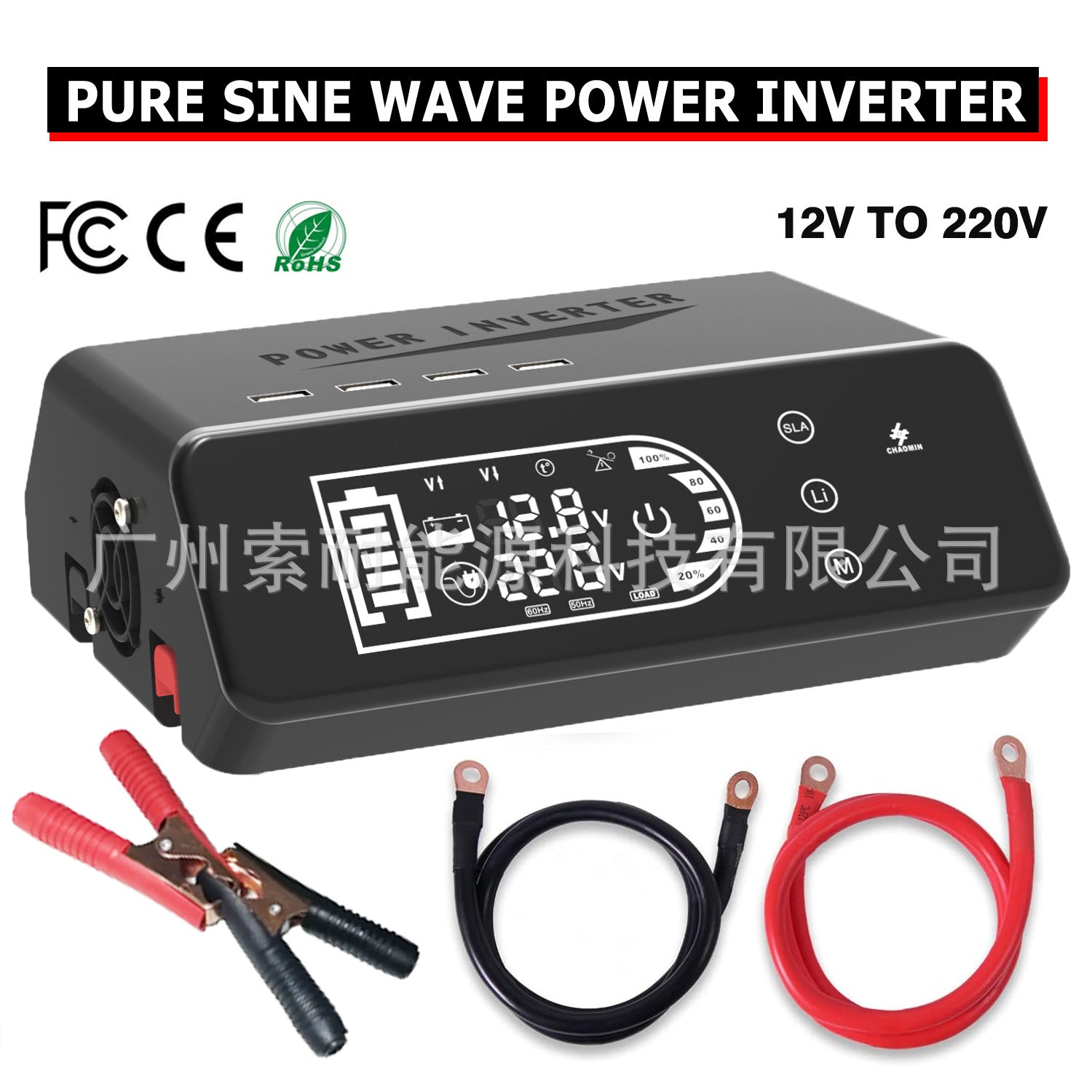 Solar Energy Kit System: 12V 1000W Inverter Controller Solar Panel Solar System