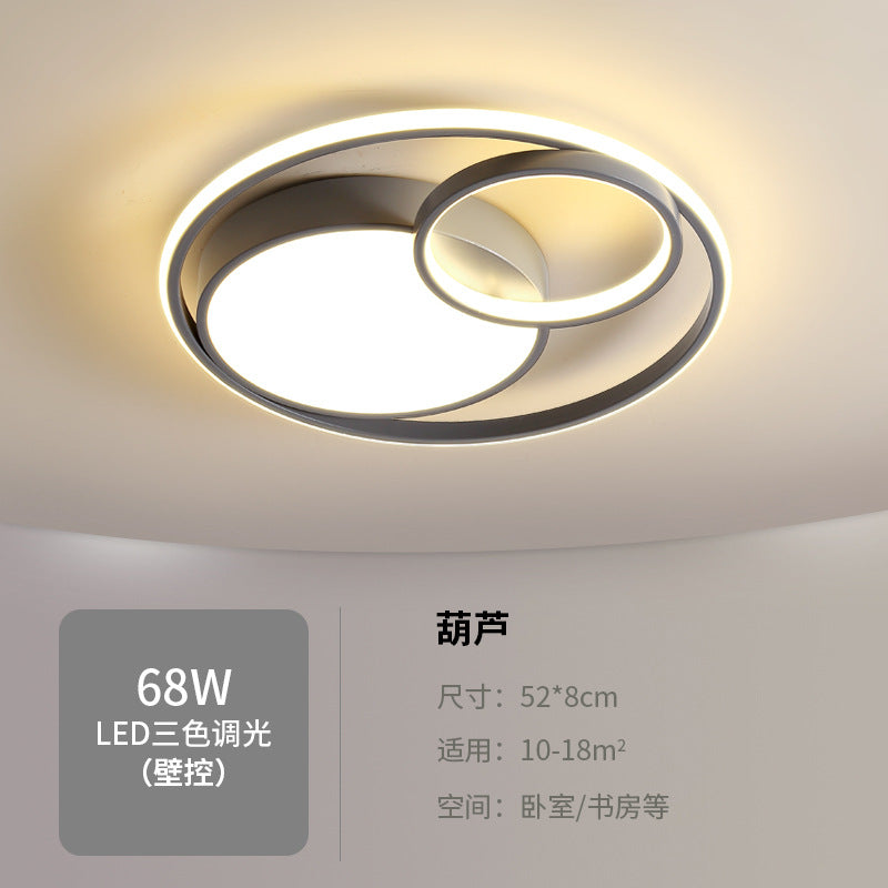 Wholesale New Bedroom Lamp Dining Room Lamp Living Room Lamp Simple Modern Cozy Master Bedroom Round Nordic Ceiling Light Fixture
