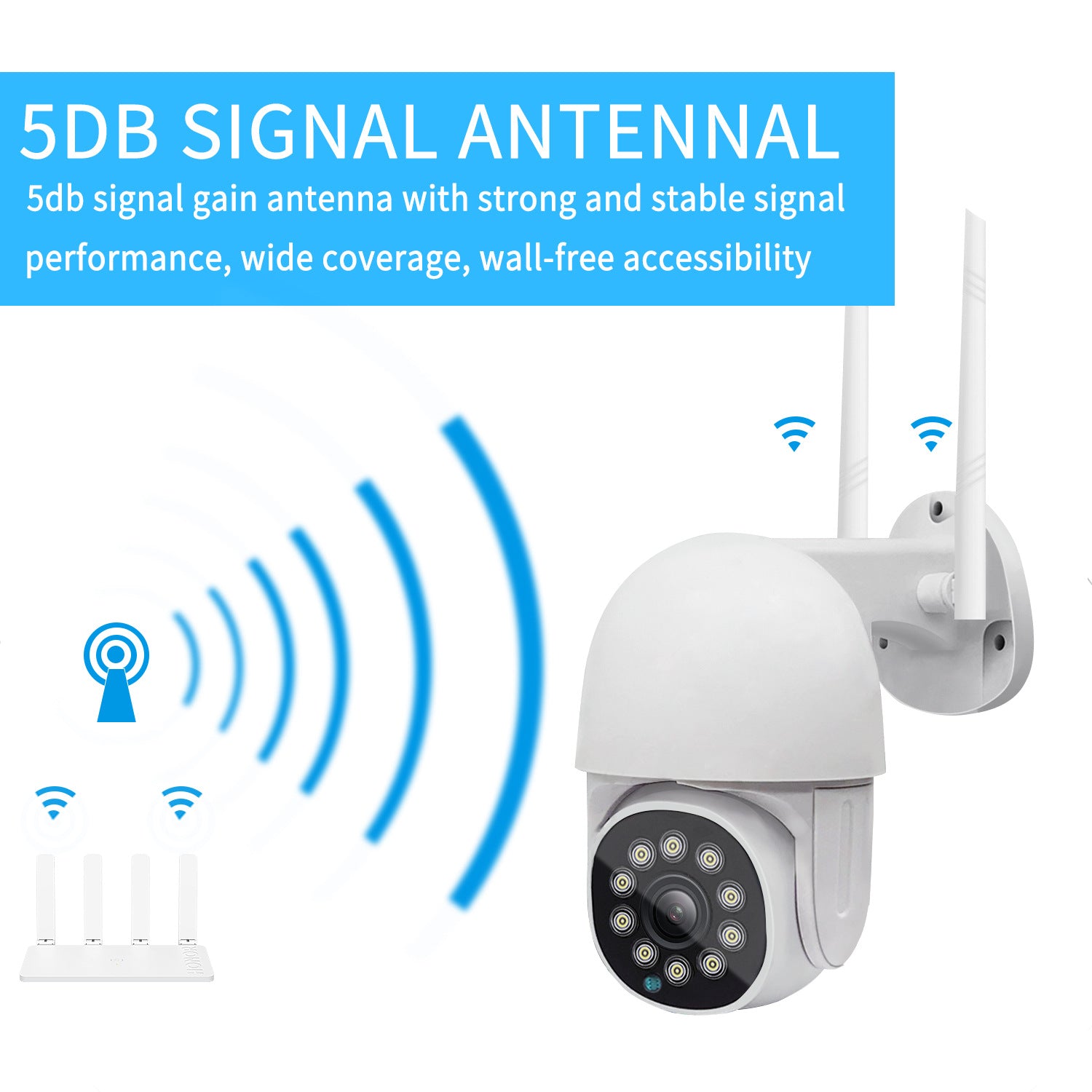 1.5Small Ball Camera Waterproof HD Night Vision Remote Monitoring Wireless Camera Ball Camera