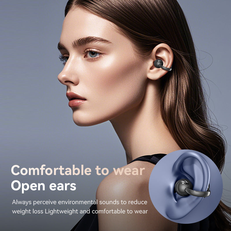 M100Hot-selling Popular Clip-on Touch Smart Color Screen High-Quality Bluetooth Earphones Wholesale from Factory Source