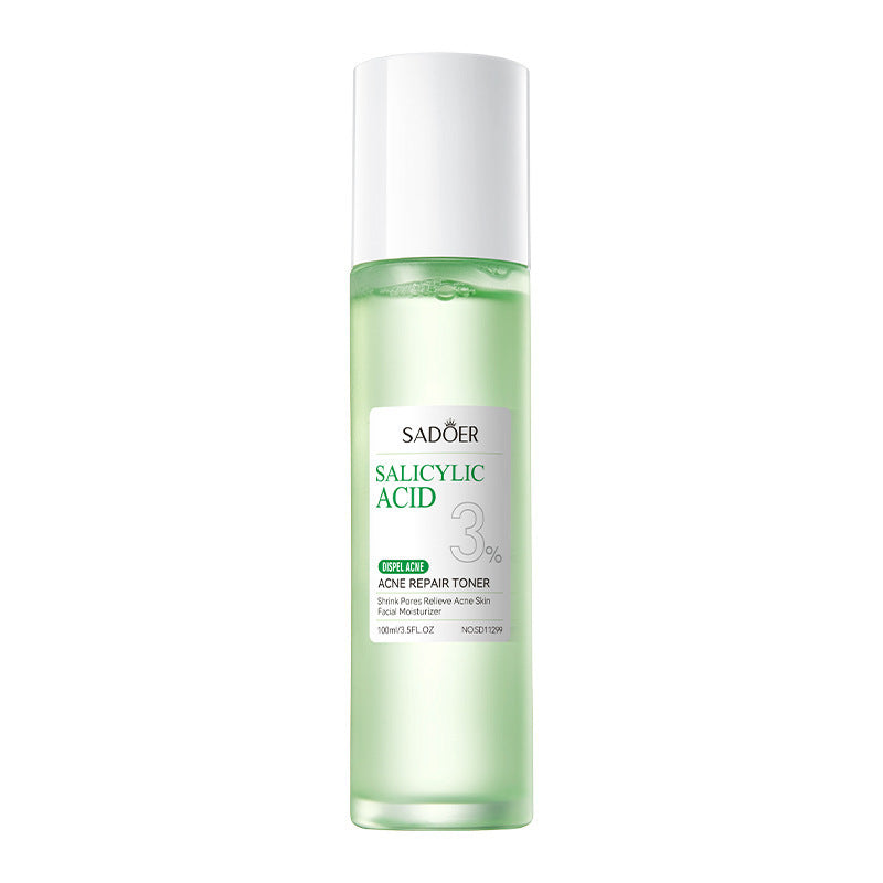 Full English Salicylic Acid Skincare Series SADOER Anti-acne Amino Acid Moisturizing and Hydrating Skin Care Products  Foreign Trade Approval