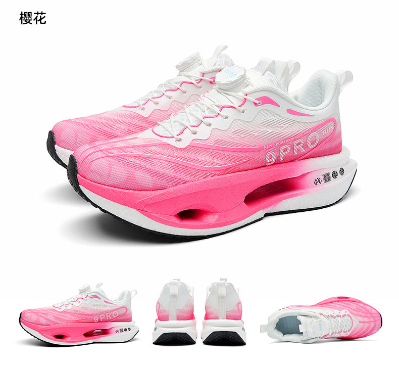 Red Rabbit9pro Running Shoes Autumn and Winter Youth Racing Carbon Plate Running Shoes Shock Absorption Junior High School Students Marathon Sports Shoes