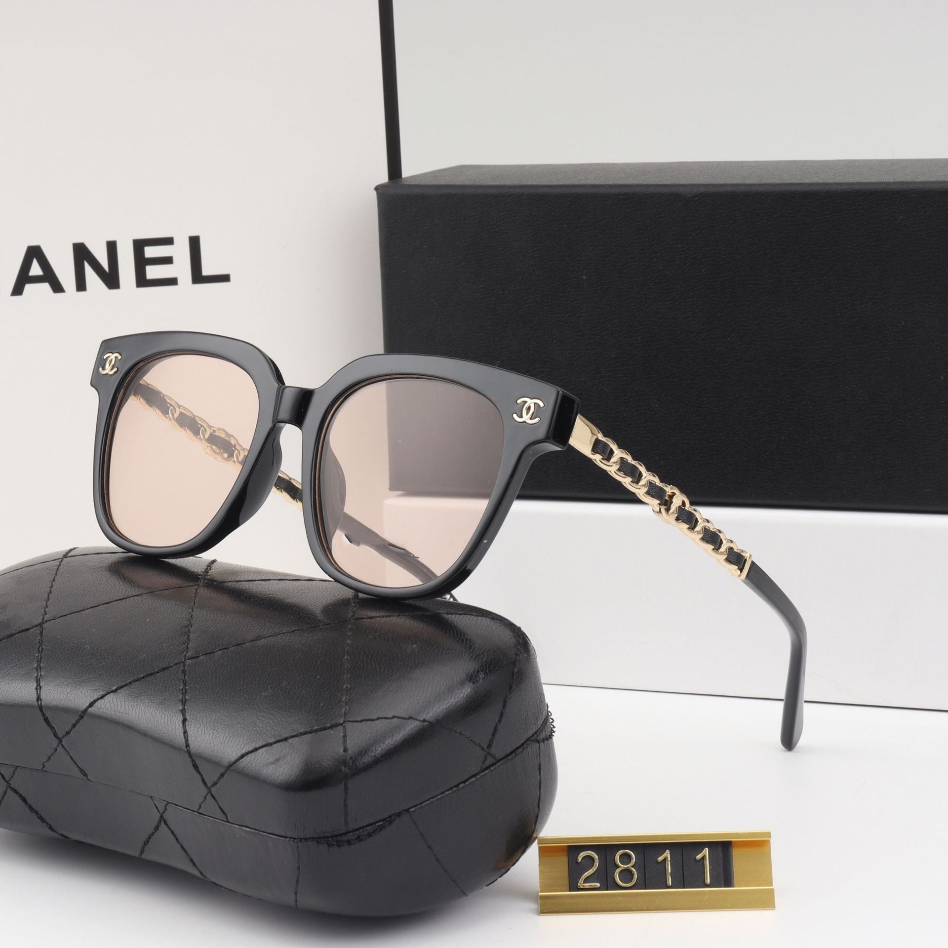 2025New Chanel Style Fashion Sunglasses for Women, Xiaohongshu Trendy Versatile Sunglasses for Men and Women, Outdoor Sunglasses