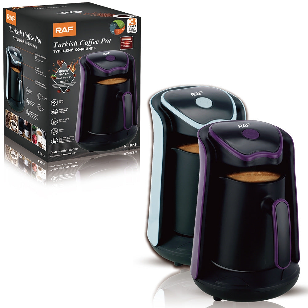 RAF Home Use Heated Coffee Cup New Turkish Coffee Pot Portable Office Coffee and Tea Maker