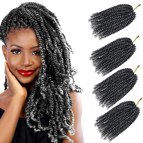 European and American Style Wig Small Spring Curl Change Hairstyle Wig spring  twist Foreign Trade Synthetic Fiber Crochet Wig