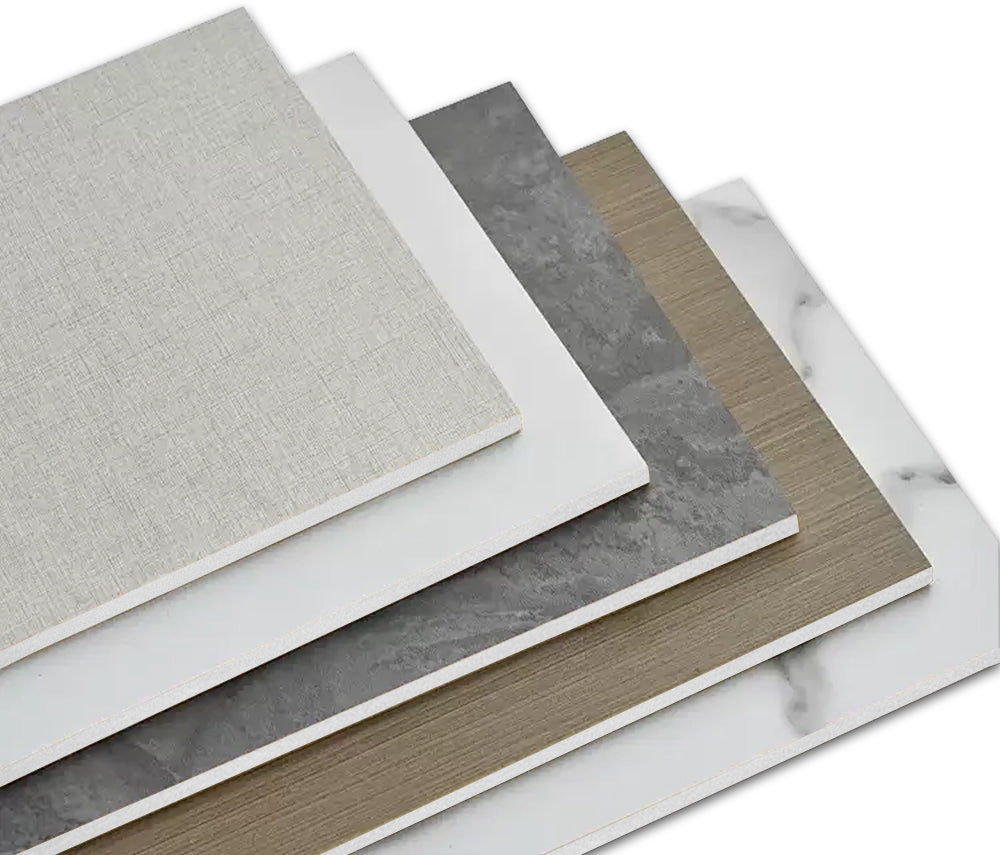 8mm PVC Coated Calcium Silicate Board A1 Fireproof Waterproof Mold Resistant Durable for Interior Walls & Ceilings