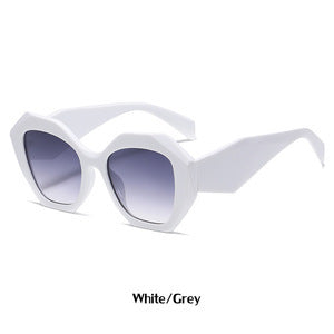 Sunglasses for Women New Irregular Frame Sunglasses for Women European and American Trendy Large Frame Sunglasses Sun Protection Glasses