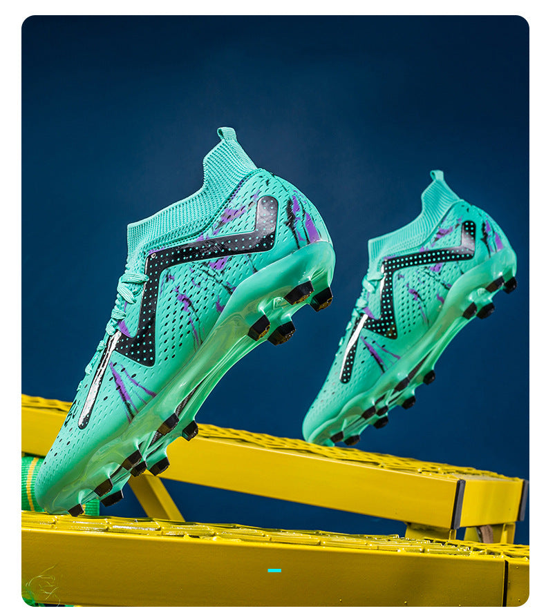 Men's Soccer Shoes Children's Cleats tf Professional training shoes for adult students, wholesale soccer shoes