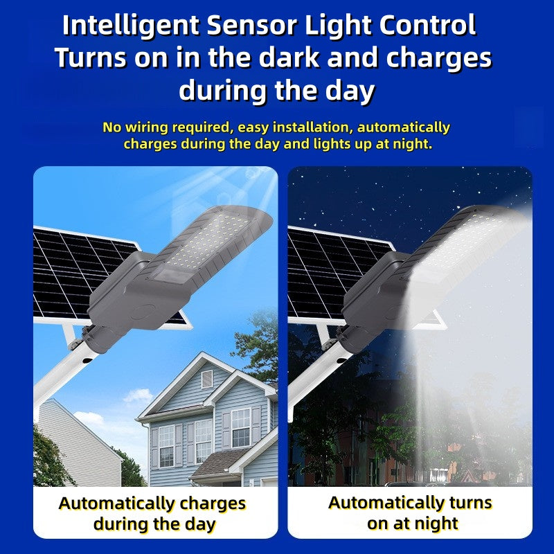 Engineering Solar Street Light Aluminum IP65 Waterproof Outdoor Courtyard Lighting 1000W 2000W 3000W LED Solar Light