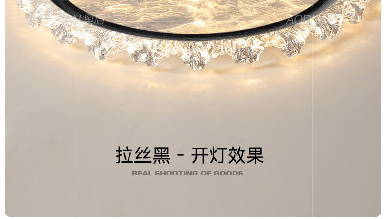 Italian Style High Brightness Full Spectrum Eye Protection Design Sense High-end Light Luxury Master Bedroom Creative Cloud Ceiling Light