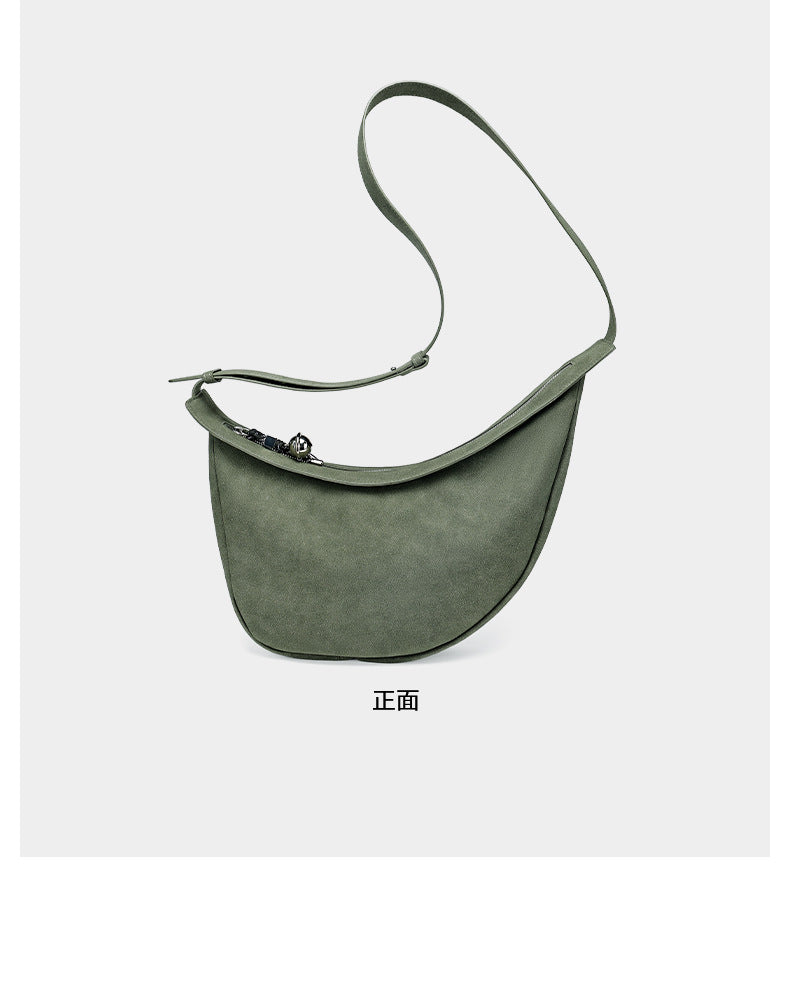 New Fashion Women's Dumpling Bag, Unique Design Casual Women's Chest Bag, Trendy Versatile Single Shoulder Crossbody Underarm Bag