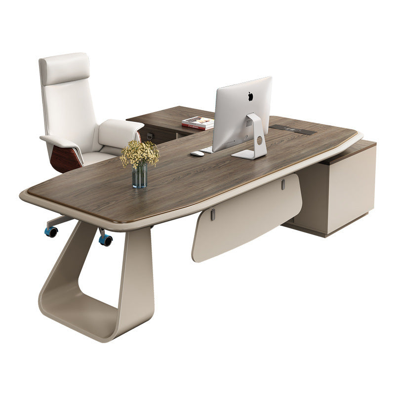 Office Desk Boss Desk Simple Modern Executive Desk Office Desk Office Chair Set Manager Desk President Desk