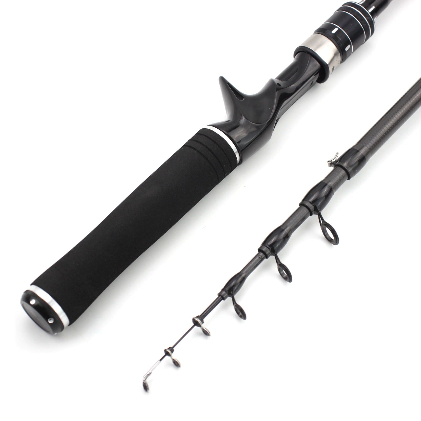 Ultra-light Ultra-short Retractable Horse Mouth Rod ul Fishing Lure Rod Sensitive Rod Tip Small Fish Fishing Rod Backpack Rod