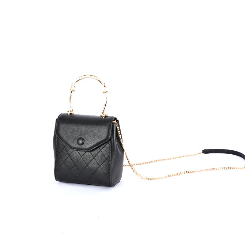 New Fashion Single Shoulder Bag for Women, Large Capacity Small Square Bag, Versatile Chain Handbag, Single Shoulder Crossbody Commuter Bag