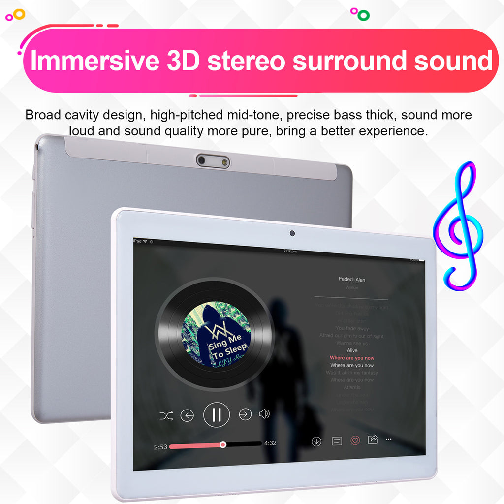 Smart Tablet S10New10.1inch children's learning tablet with eight cores IPS In-stock HD Screen