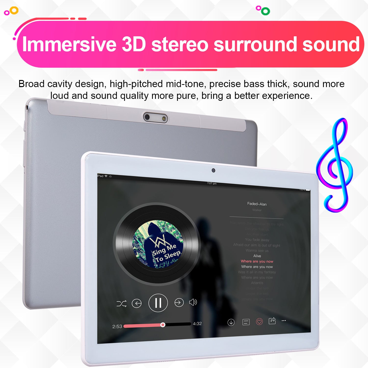 Smart Tablet S10New10.1inch children's learning tablet with eight cores IPS In-stock HD Screen