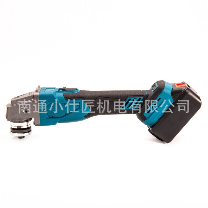 Manufacturer supplies high-power electric angle grinder portable lithium battery rechargeable polishing machine multifunctional grinder