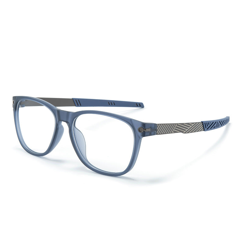 New Oval Sports Glasses Cycling Eyewear Frame for Men and Women Square Round Glasses