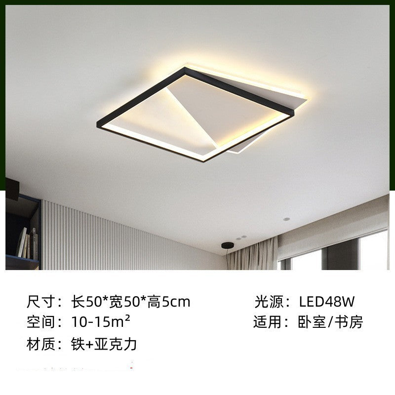 2025New Simple Modern Style led Ceiling Lamp Round Room Light Fixture Nordic Style Master Bedroom Dining Room Home Light Fixture