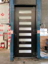 Villa Luxury Design Home Stainless Steel Entry Door Exterior Security Front Interior Door Modern Entrance Pivot Door for House