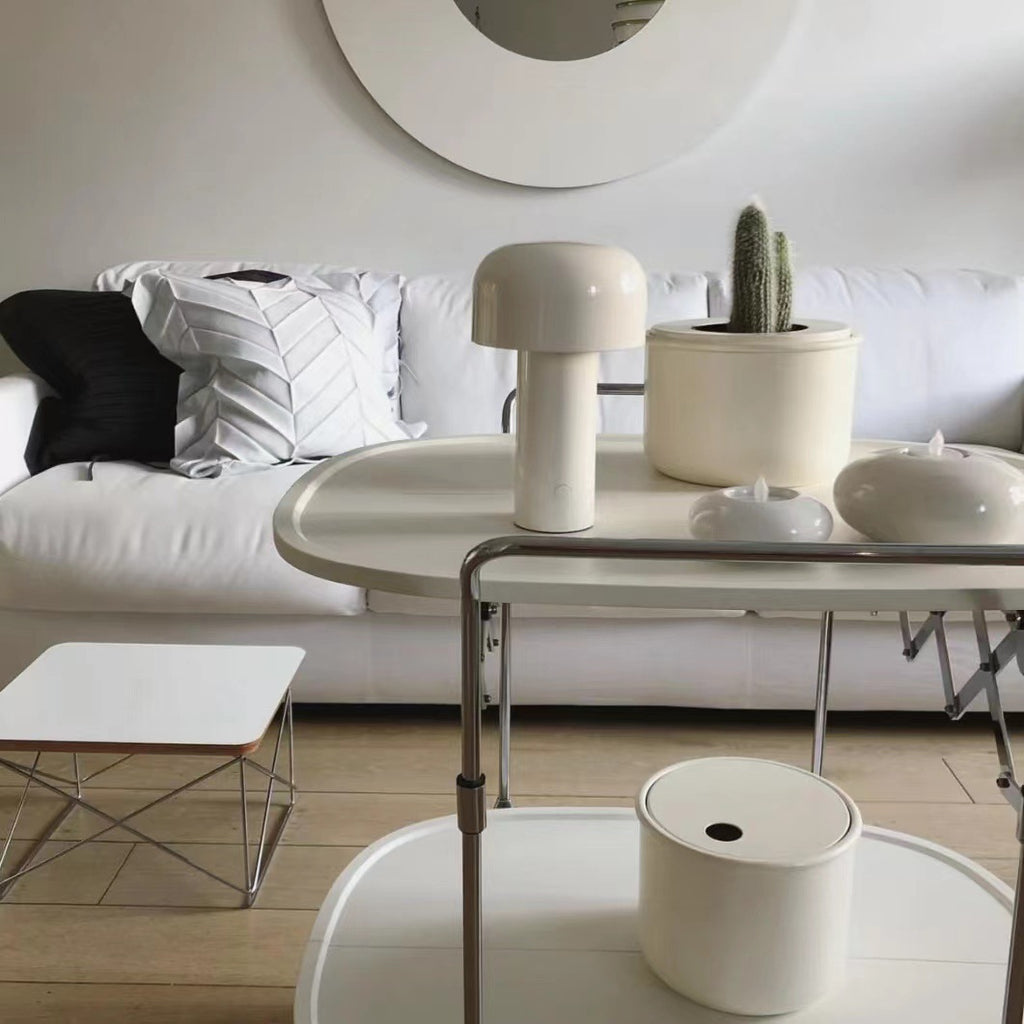 Creative Bellhop Mushroom Lamp led Bedroom bedside bar ambiance usb Rechargeable Decorative Night Light