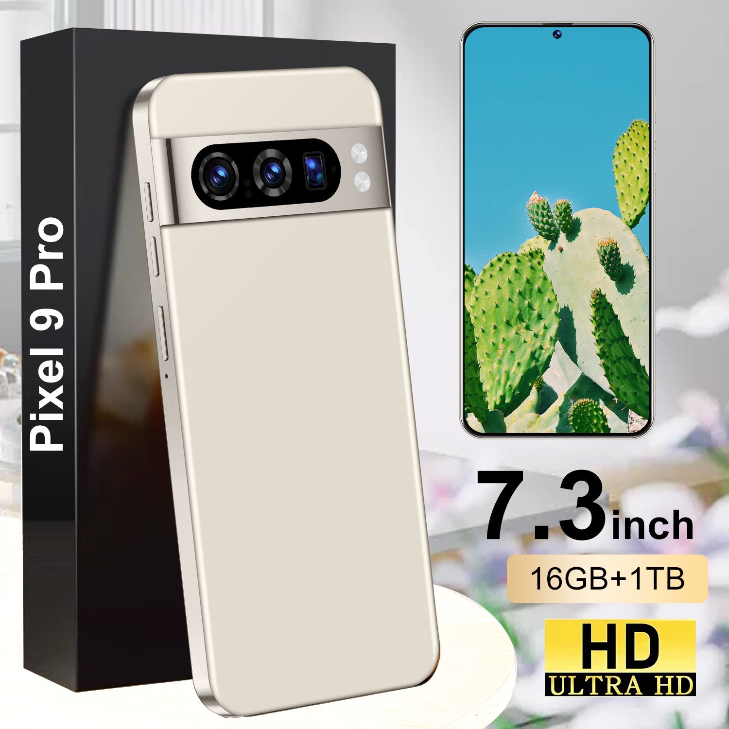Hot-Selling Smartphones Pixel9 Pro Factory in stock7.3Inch16G+1T All-in-One Machine
