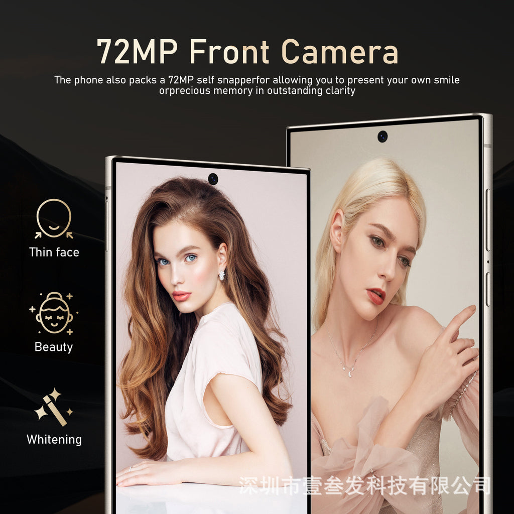 S24 Ultra Popular4+64G 6.8Inch Full HD Screen5G All-in-One New Smartphone