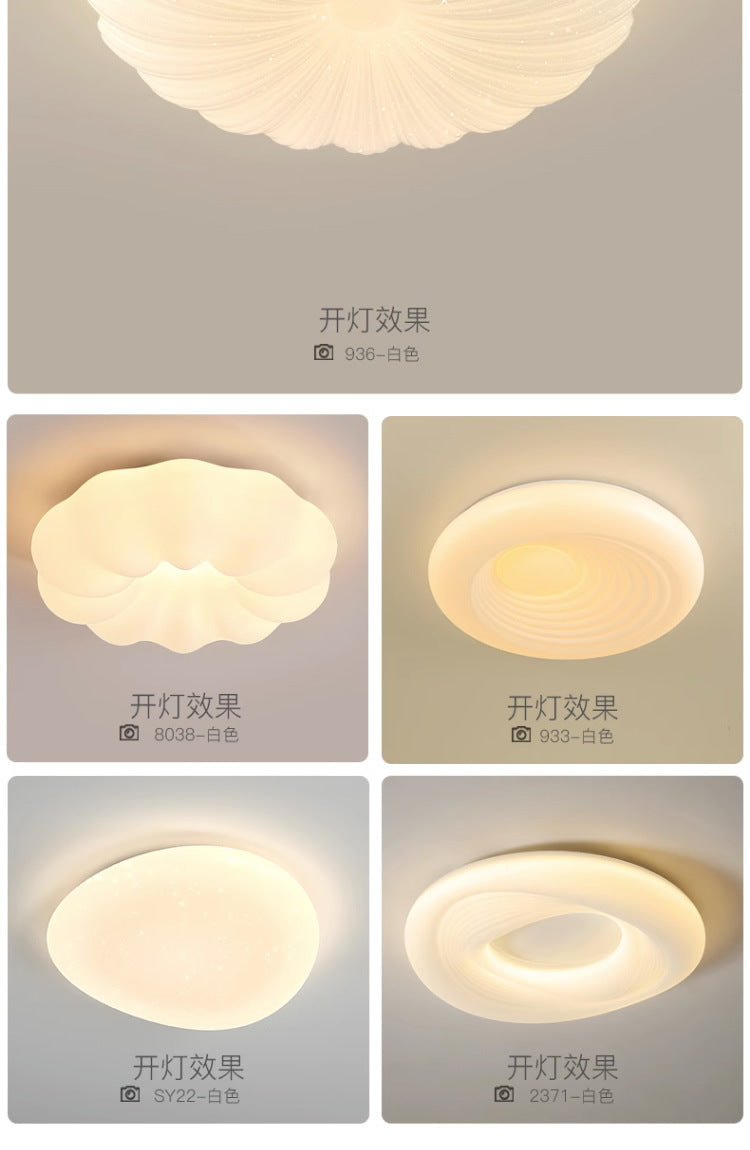 Children's Room Bedroom Ceiling Lamp Full Spectrum Eye Protection led Boys and Girls Cloud Room Cream Style Internet Celebrity Lighting