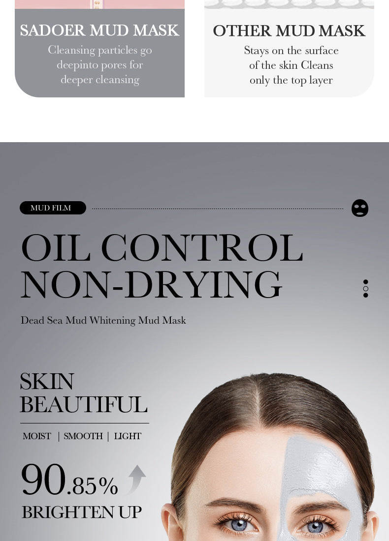 Full English Cleansing Mask BIOAOUA Cucumber Pore Cleansing Smear-On Portable Mud Mask  Foreign Trade Wholesale