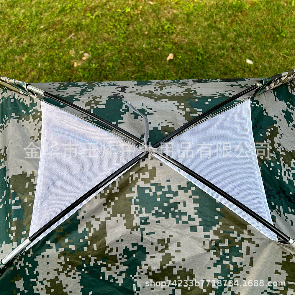 Camouflage Tent Outdoor Camping Training Camping Setup Tent2People Tent Leisure Equipment Export