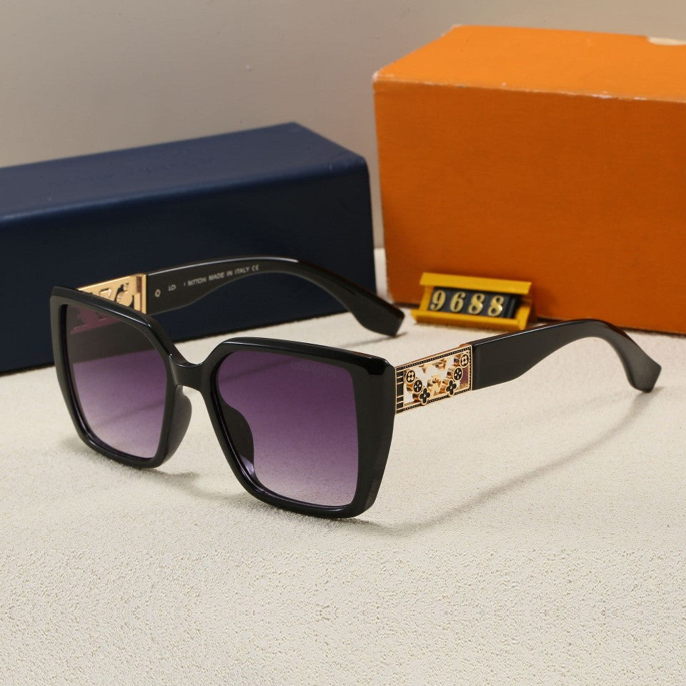 New Fashion Versatile Unisex Driving Sunglasses Outdoor Beach Leisure Travel UV Protection Sunglasses