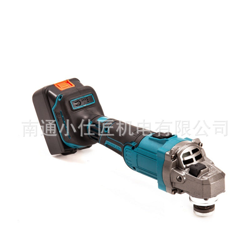 One Battery One Charger High Power Angle Grinder Industrial Grade Brushless Lithium Battery Tool Handheld Household Polishing Angle Grinder