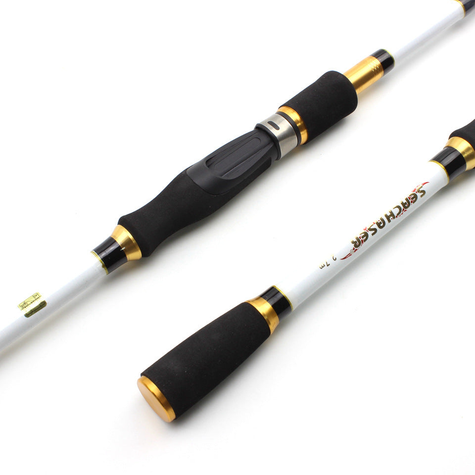 A European and American Style Straight Handle Telescopic Lure Rod Portable Carbon Fishing Rod Sea Rod Bass Carp Rod