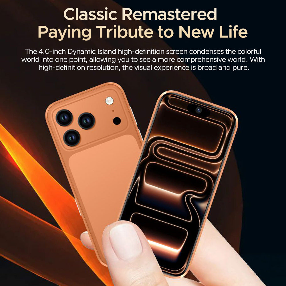 Mini I17Promax Mini Smart Small Phone3.51 Inch Android Smart Island XS17Mini Mobile Phone