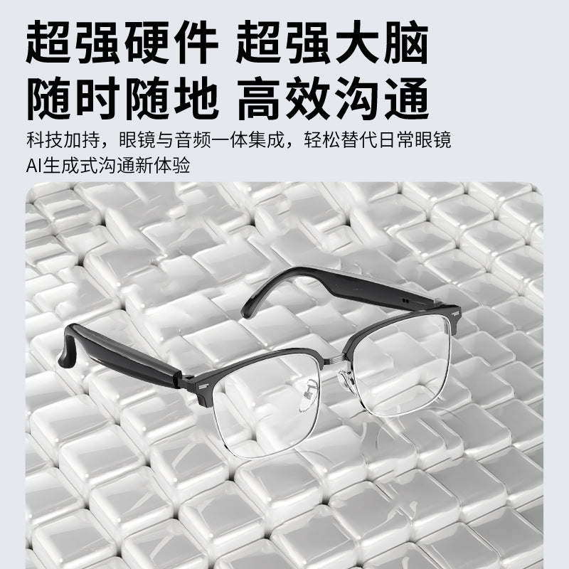 Smart Glasses Bluetooth Translation Device for Calls Driving Cycling Comfortable to Wear Polarized Sunglasses ai Translation Glasses