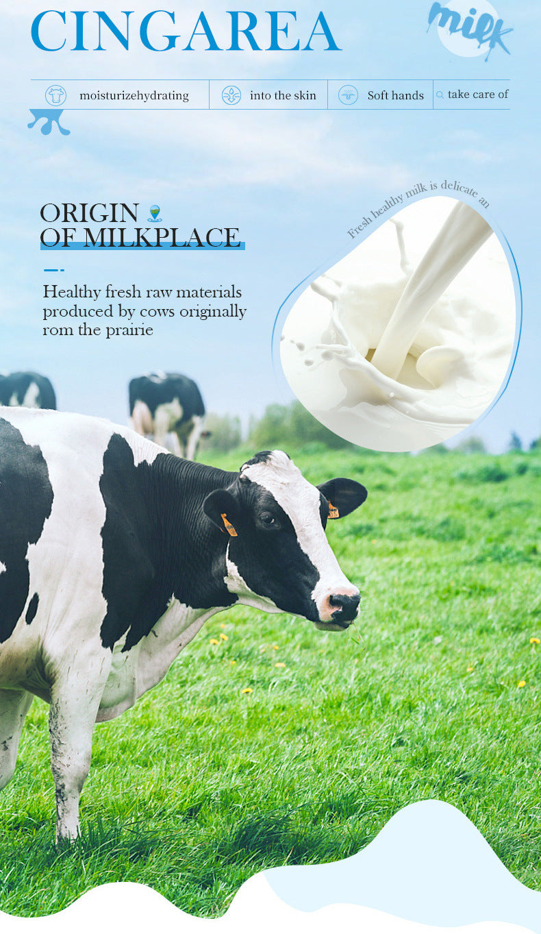 Milk Hand Cream SADOER Beirun Refreshing Hydrating Moisturizing Hand Cream Cross-Border Wholesale