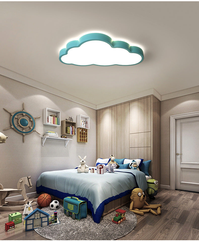 Cloud Lamp Kindergarten Boys Girls Children's Room Lamp Modern Minimalist Iron Art Bedroom Lamp Ceiling Lamp led Lamp
