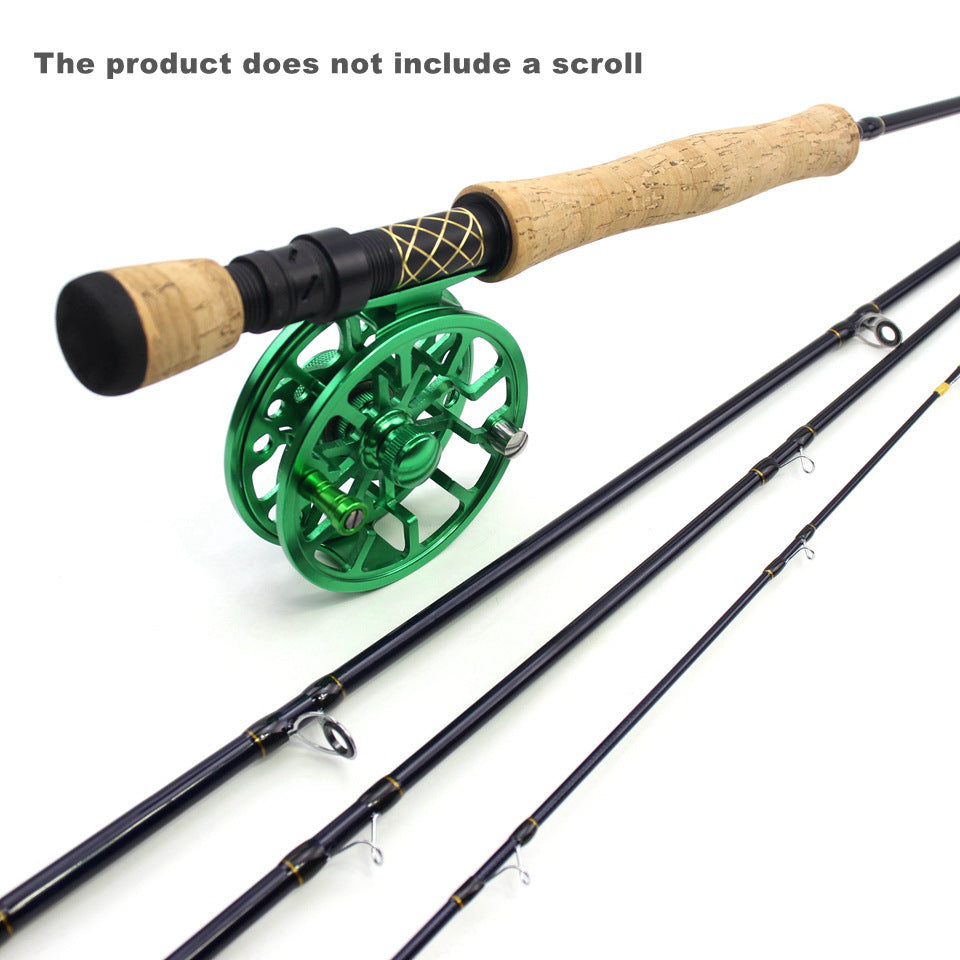 7/8#Carbon Fly Rod4Portable Fly Fishing Rod M Fast Adjustable European and American Style Popular Fishing Rod for Stream Lure Fishing