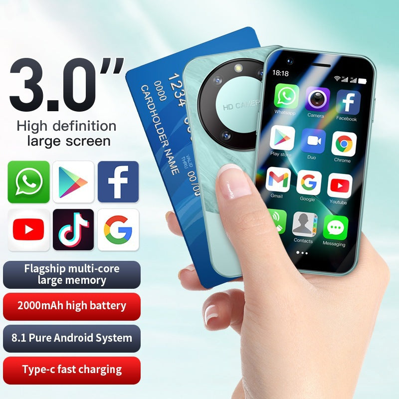 Smartphone F8 PRO MAXX Mini Student Backup Device to Combat Internet Addiction3.0Touch Screen3G Smartphone